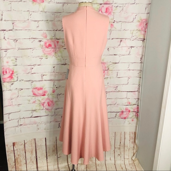 Eliza J sleeveless high low soft pink midi dress - Picture 11 of 16
